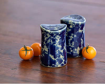 Salt and Pepper Shakers ceramic Bennington Potters
