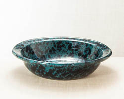 Rimmed Serving Bowl