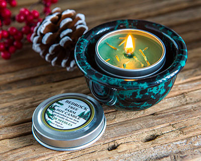 Candle Tin and Crock Set